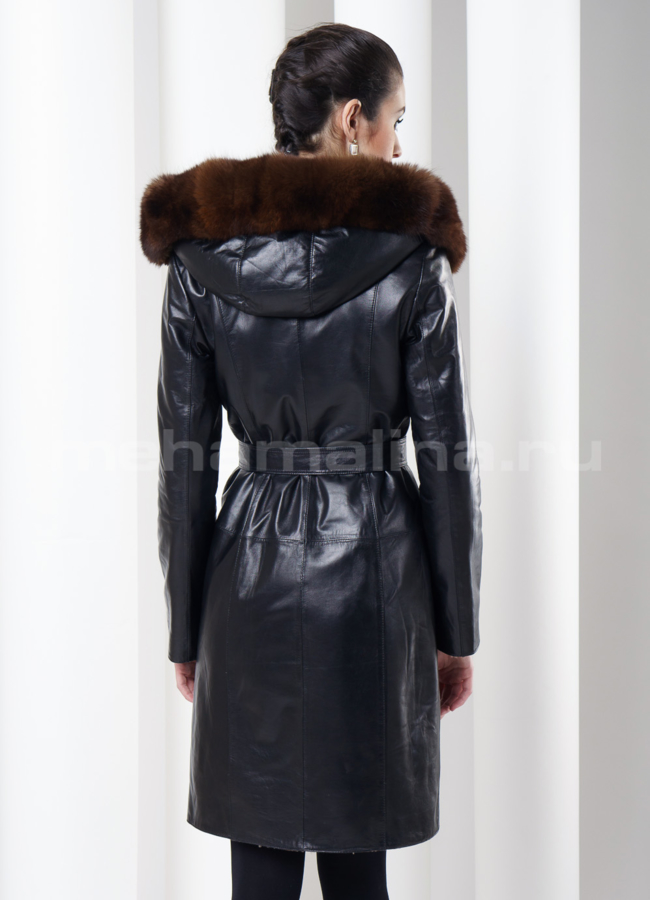 Дубленка кожаная модель № D-107 в кредит