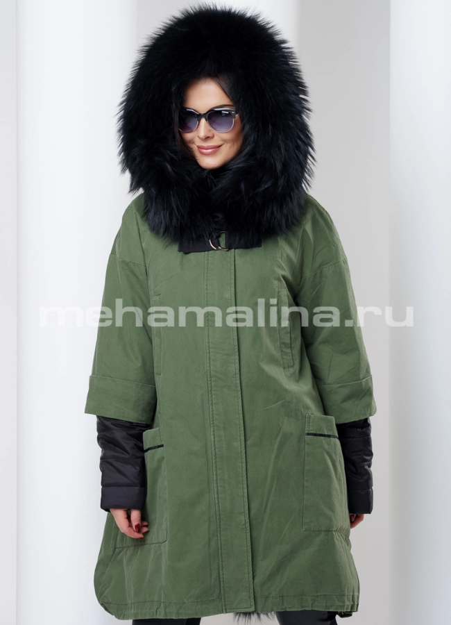 Парка женская модель № П-96 универмаг малина