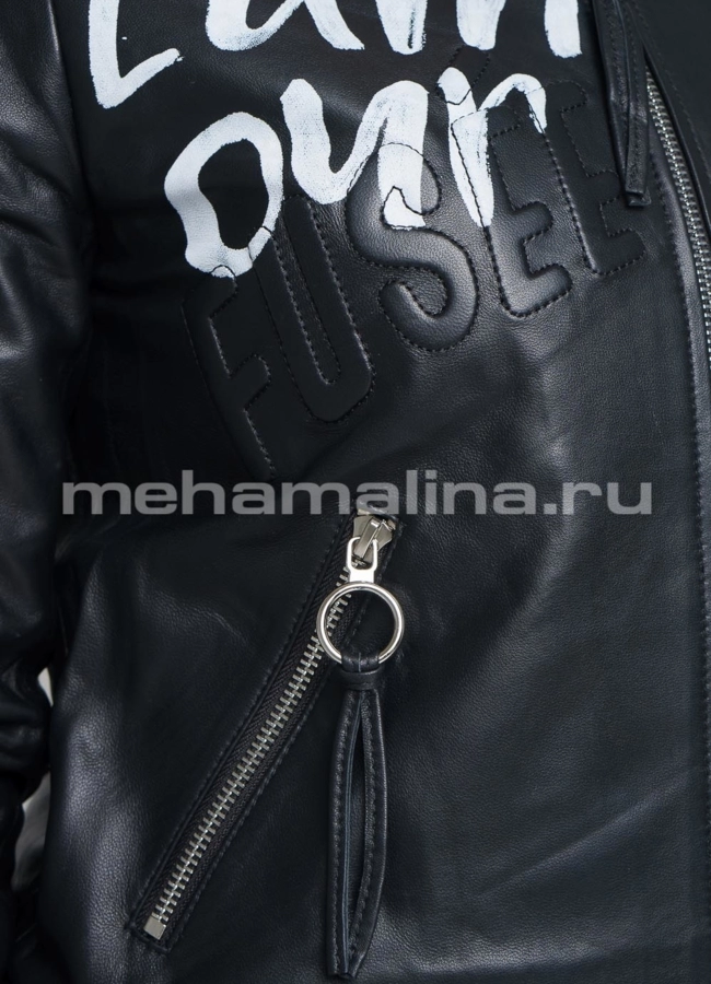Куртка бомбер модель № K-411 универмаг малина