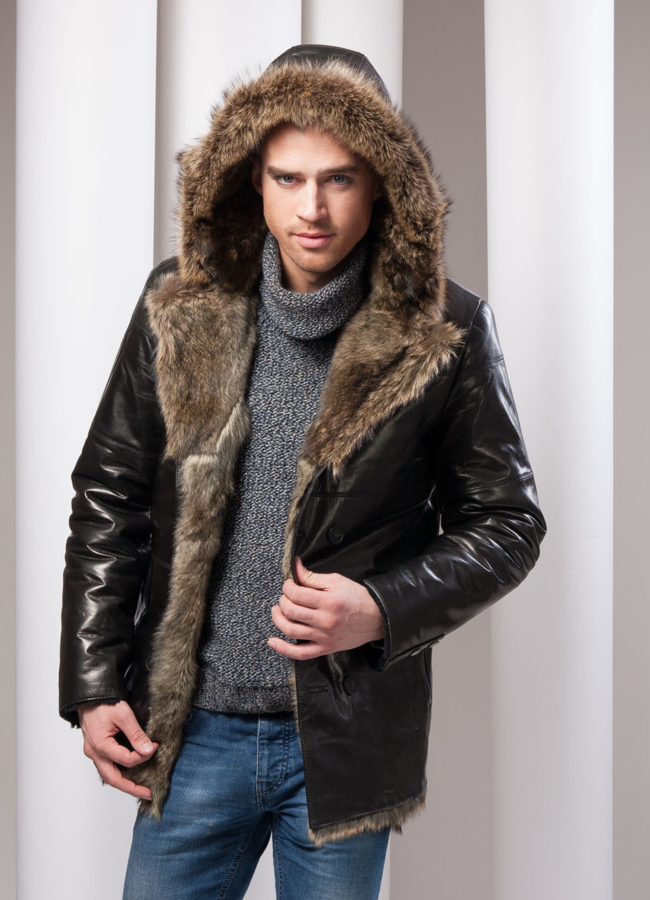 Дубленка мужская модель № DM-14 в кредит