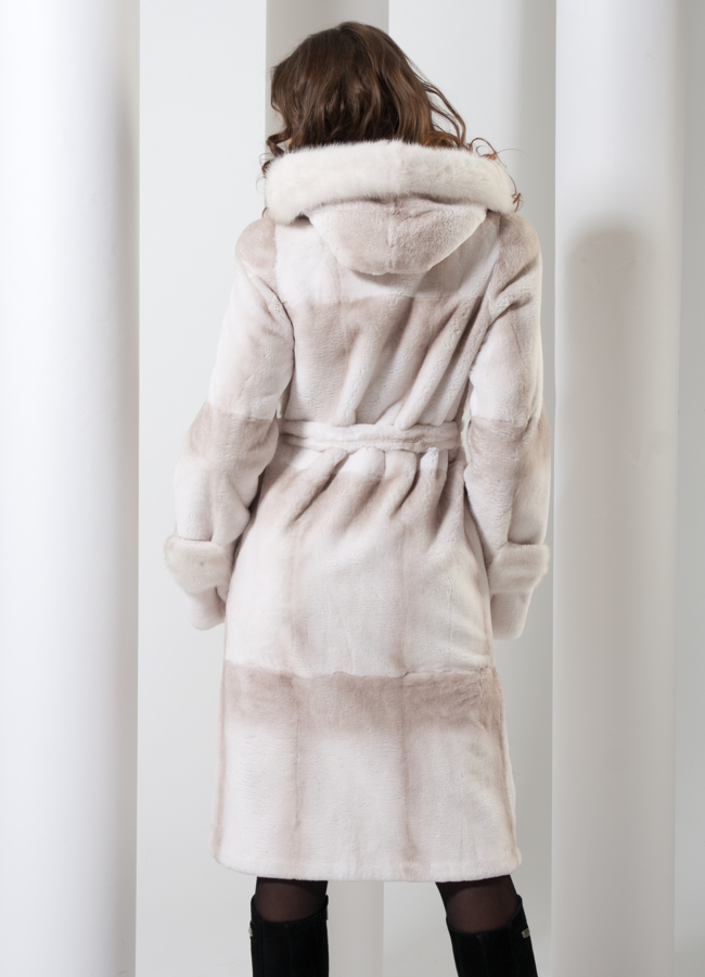 фото Шуба Rex с капюшоном модель № S-20