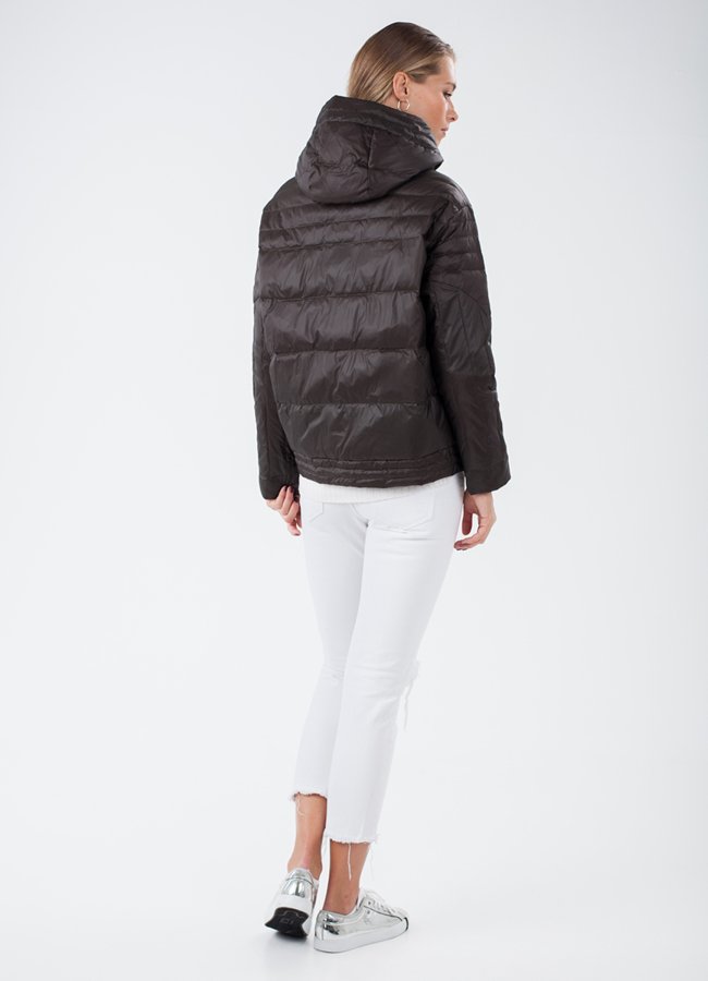 Укороченная куртка модель № 115 в кредит