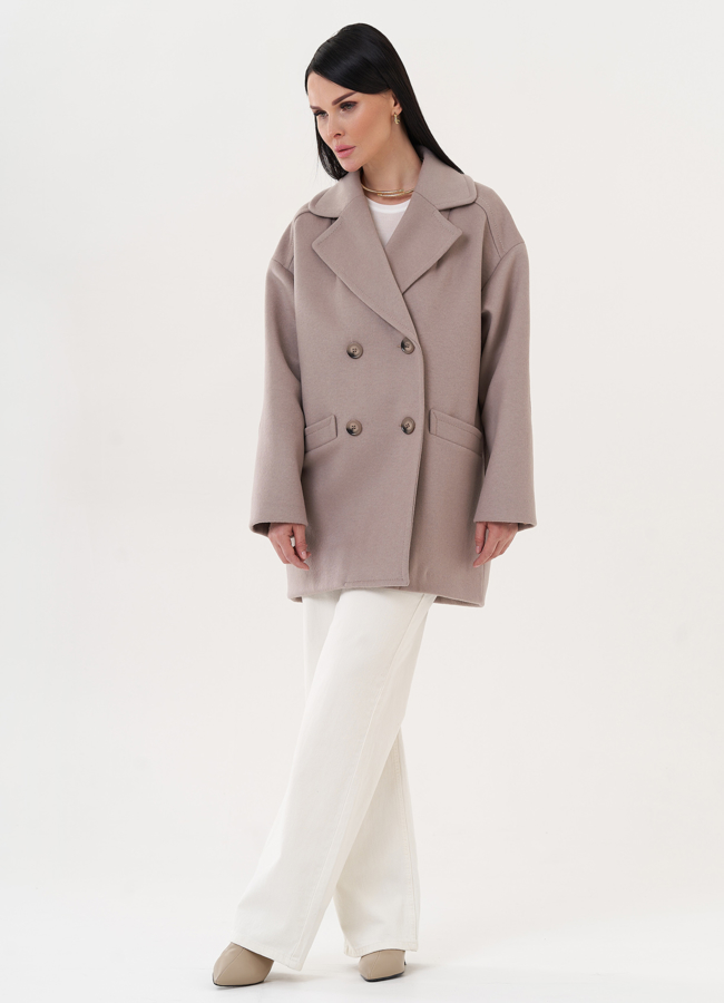 фото Пальто-пиджак с английским воротником модель № 27098