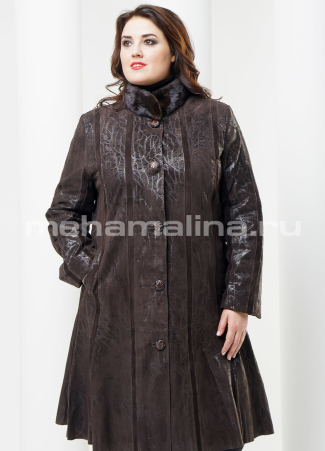 Плащ воротник стойка модель № K-294 в кредит