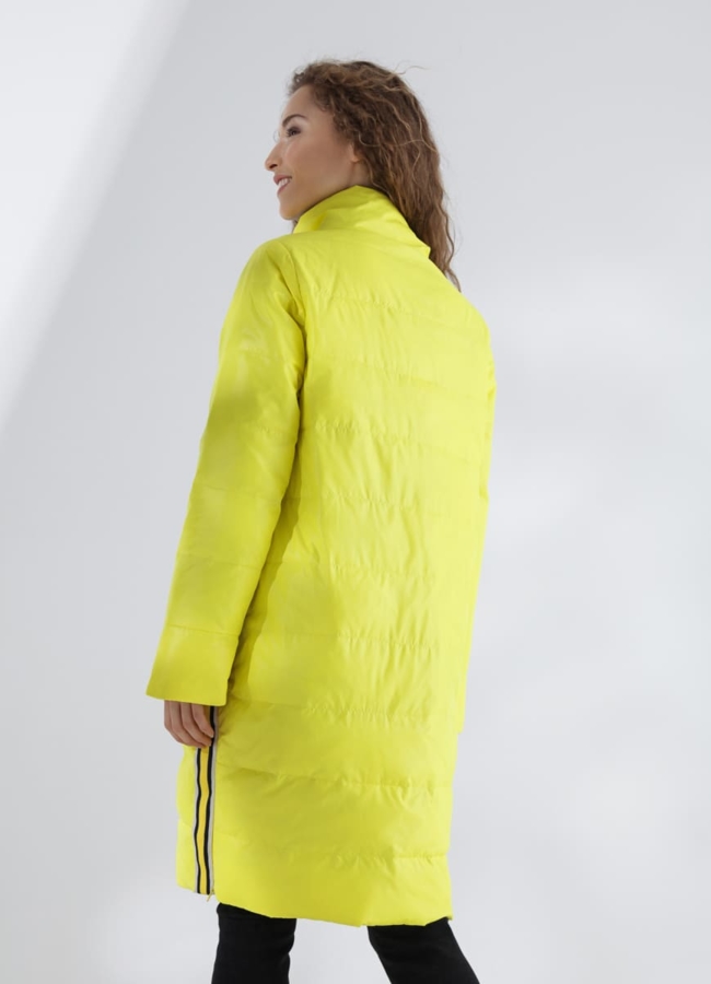 фото Плащ женский желтого цвета модель № 7723
