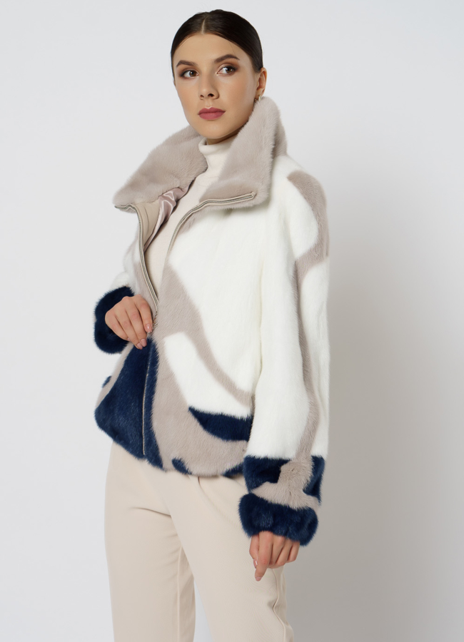 Куртка из норки модель № 1213 универмаг малина