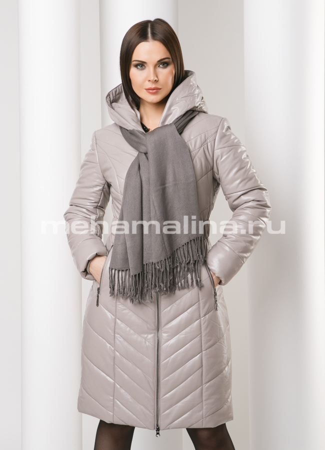 Пуховик женский модель № П-110 в кредит