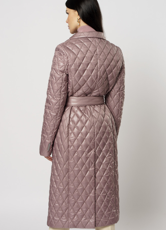 Пальто женское из текстиля на утеплителе модель № 2692 универмаг малина