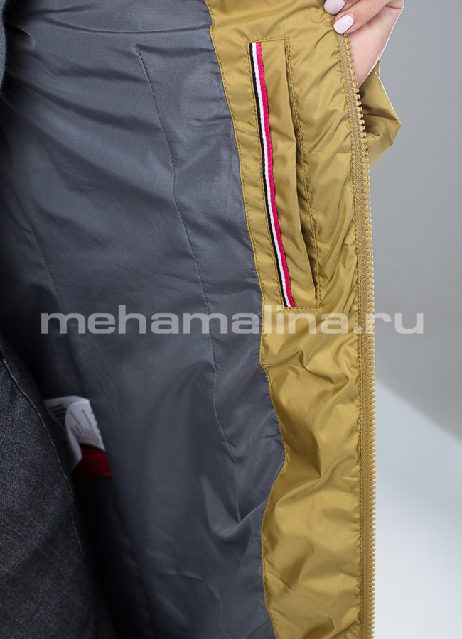 Пуховик на биопухе модель № П-283 в рассрочку