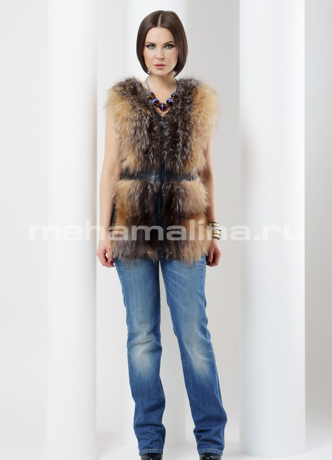 Жилетка, лиса модель № M-118 в рассрочку