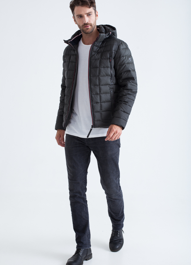 Мужская зимняя куртка модель № КМ-68 универмаг малина