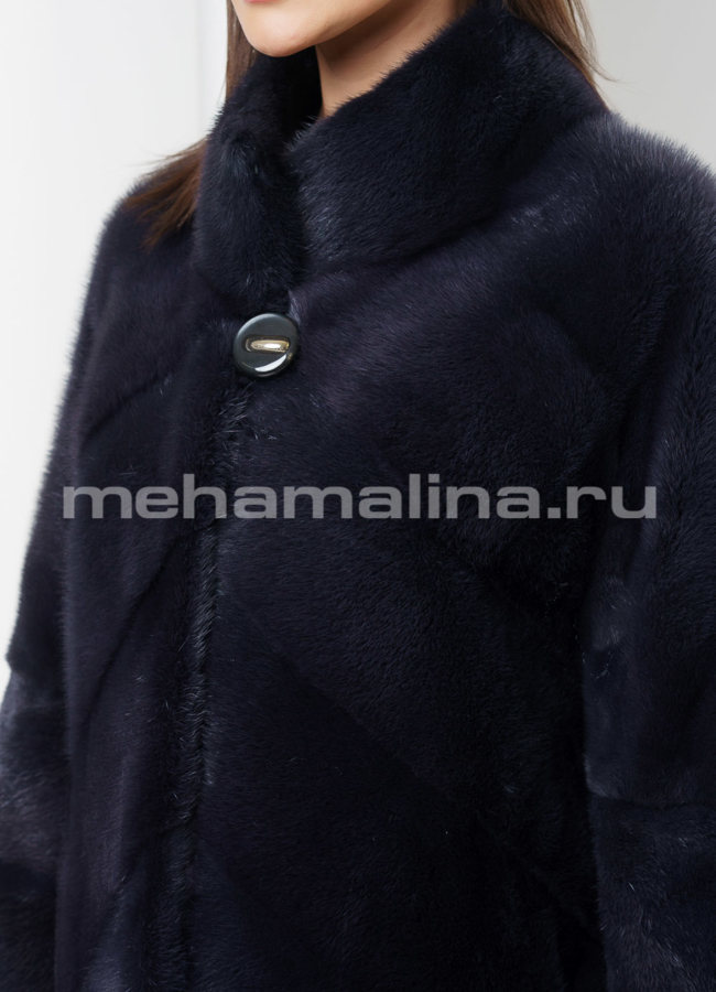 Шуба из норки  модель № S-557 универмаг малина