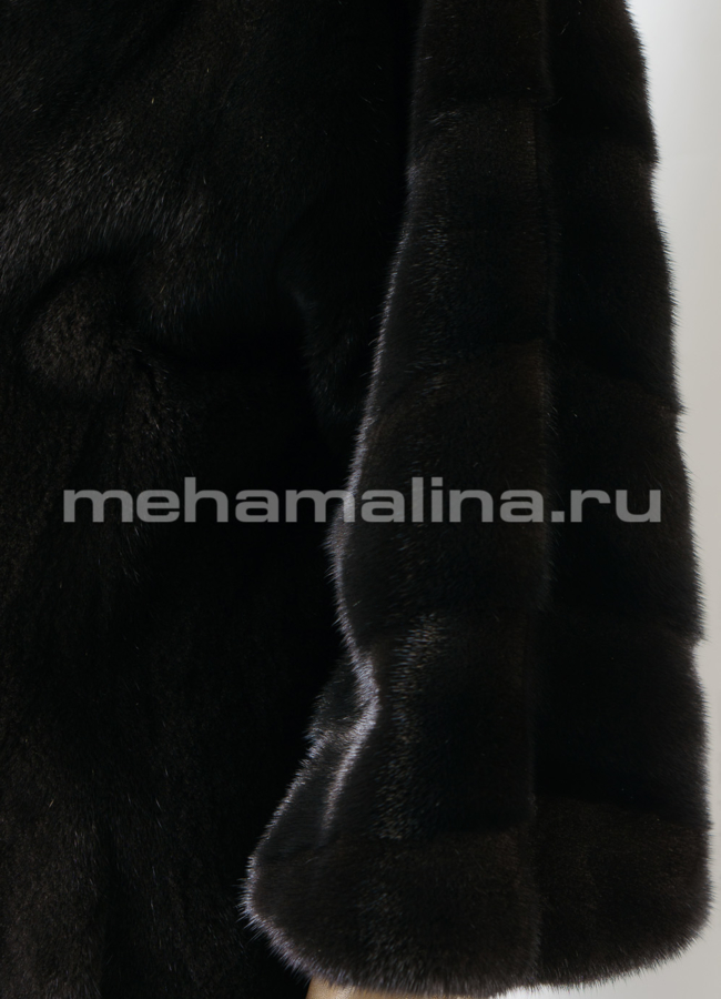 Шуба из норки модель № S-643 универмаг малина