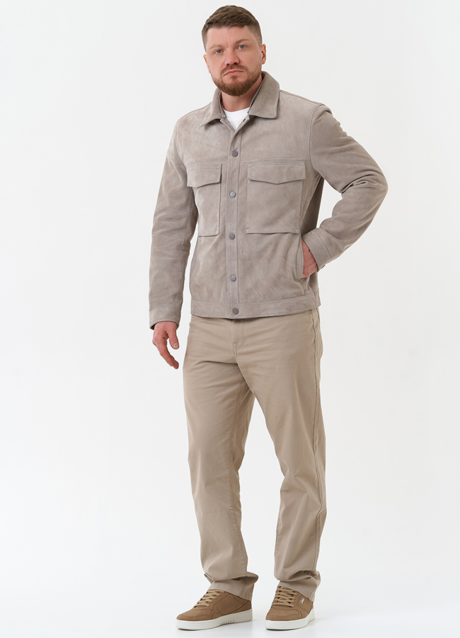 Мужская куртка из натуральной замши модель № 30064 универмаг малина Мужская куртка из натуральной замши модель № 30064 универмаг малина