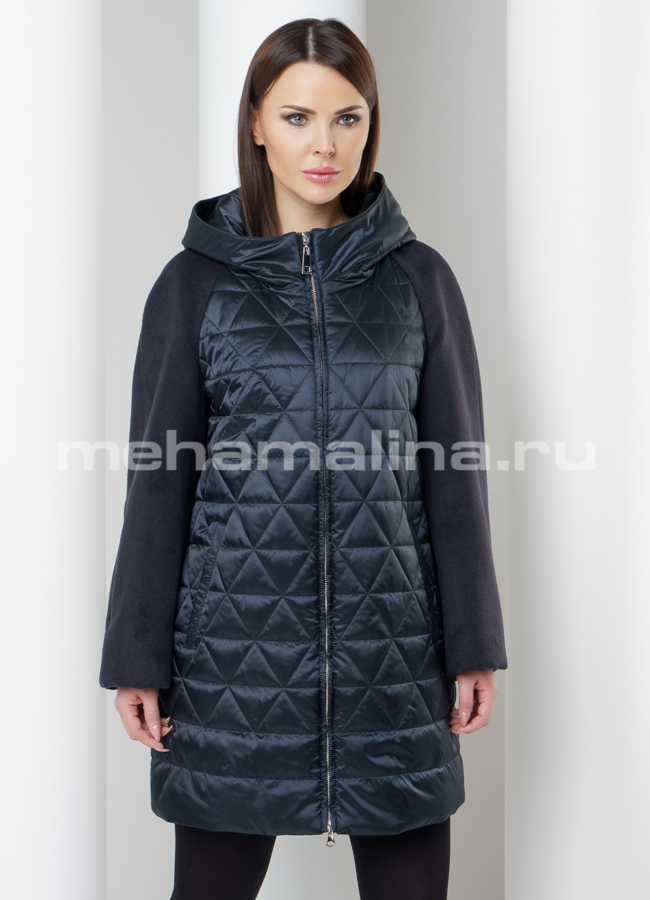 Куртка комбинированная  модель № PK-65 универмаг малина