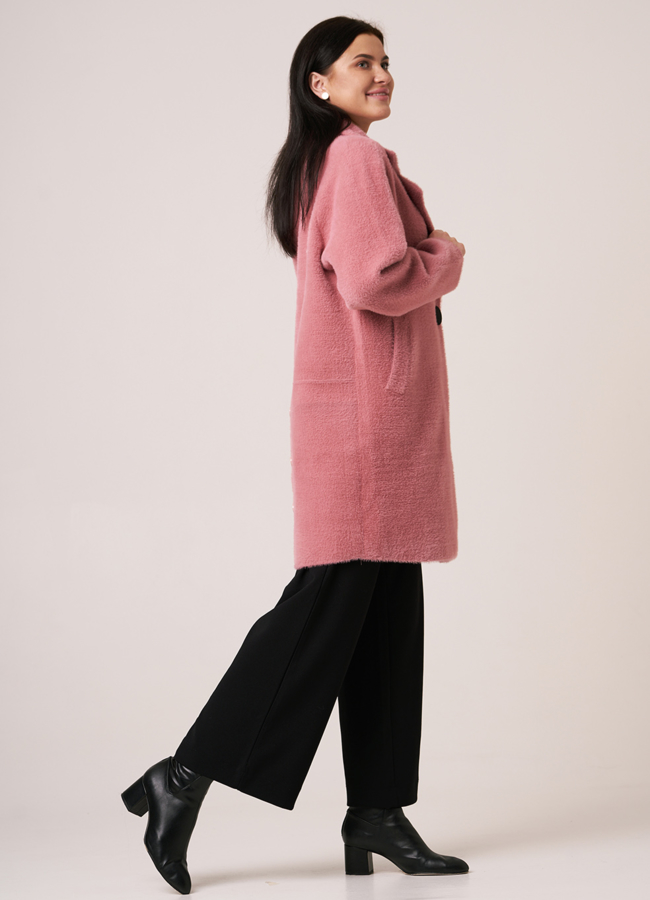 фото Пальто из микроворса модель № 20818