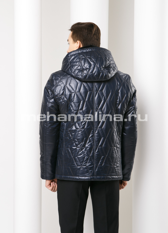 Зимняя куртка на молнии модель № KM-20 в кредит