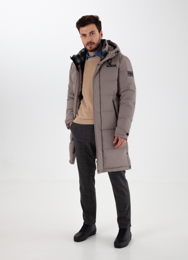 фото Куртка мужская зимняя с капюшоном модель № 21020