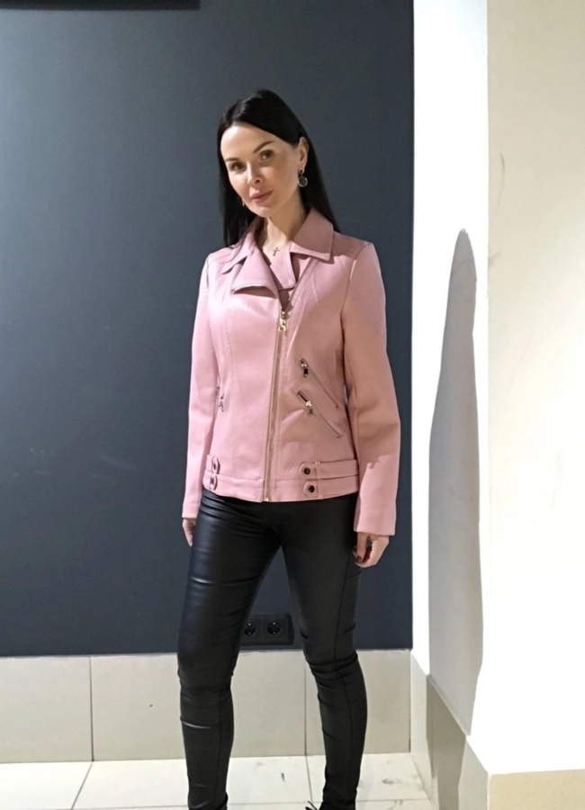Куртка из эко кожи  модель № 031 в кредит
