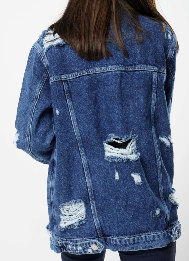 фото Куртка джинсовая  модель № 376