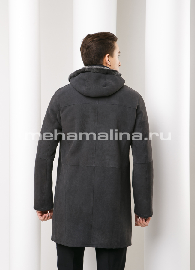 Дубленка удлиненная модель № DM-111 в кредит