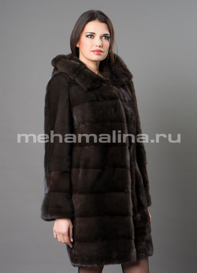 Норковая шуба модель № S-667 в кредит