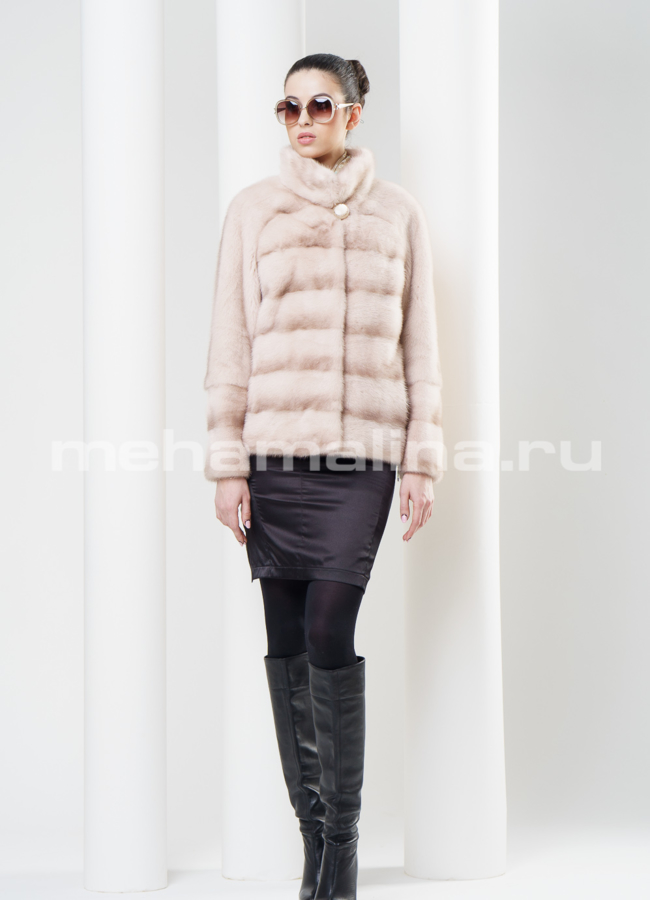 Норковая шуба модель № S-335 в рассрочку