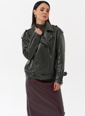 Косуха зеленая женская Косуха зеленая женская