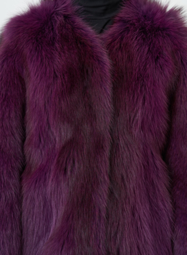 Женская куртка из меха канадского енота Женская куртка из меха канадского енота