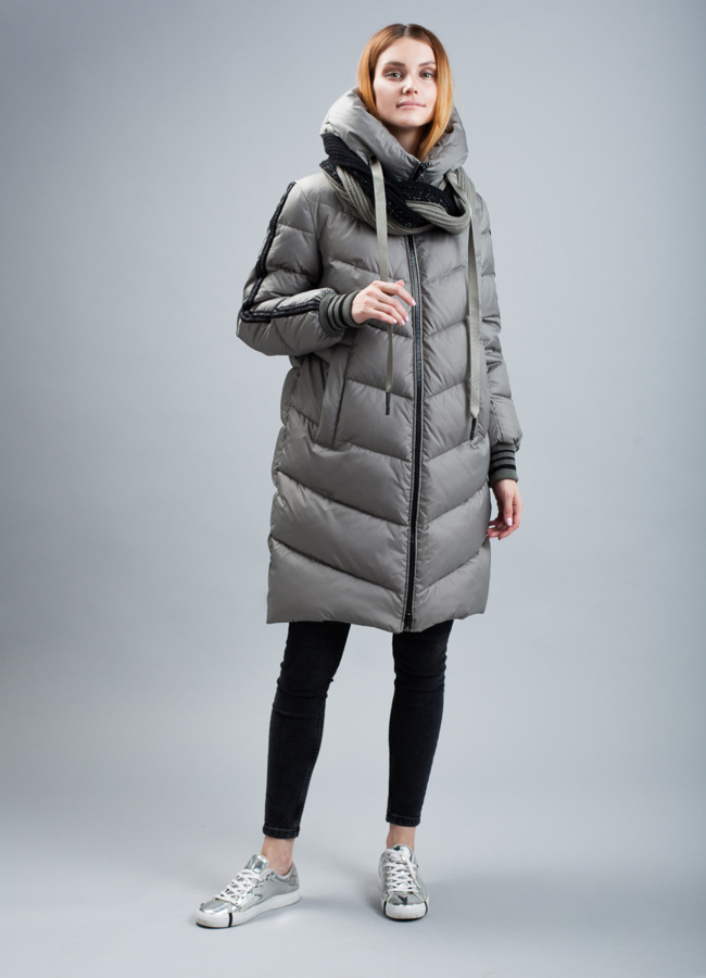 Пуховик  модель № П-340 в кредит