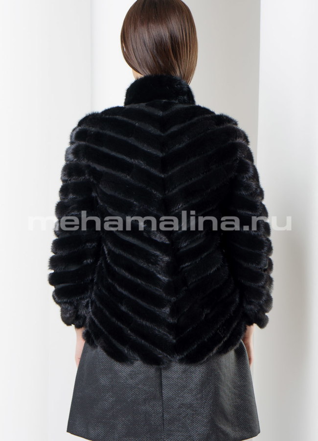 фото Норковый жакет модель № M-153