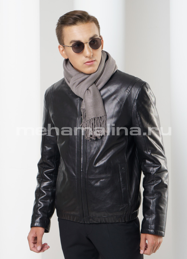 Мужская дубленка модель № DM-105 универмаг малина