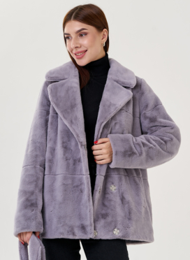 Куртка женская из искусственного меха 