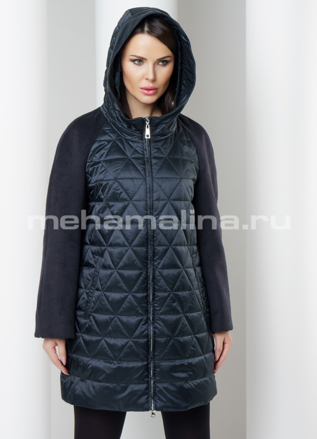 Куртка комбинированная  модель № PK-65 универмаг малина