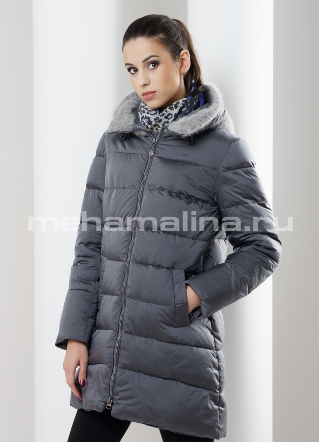 Пуховик женский модель № П-83 универмаг малина