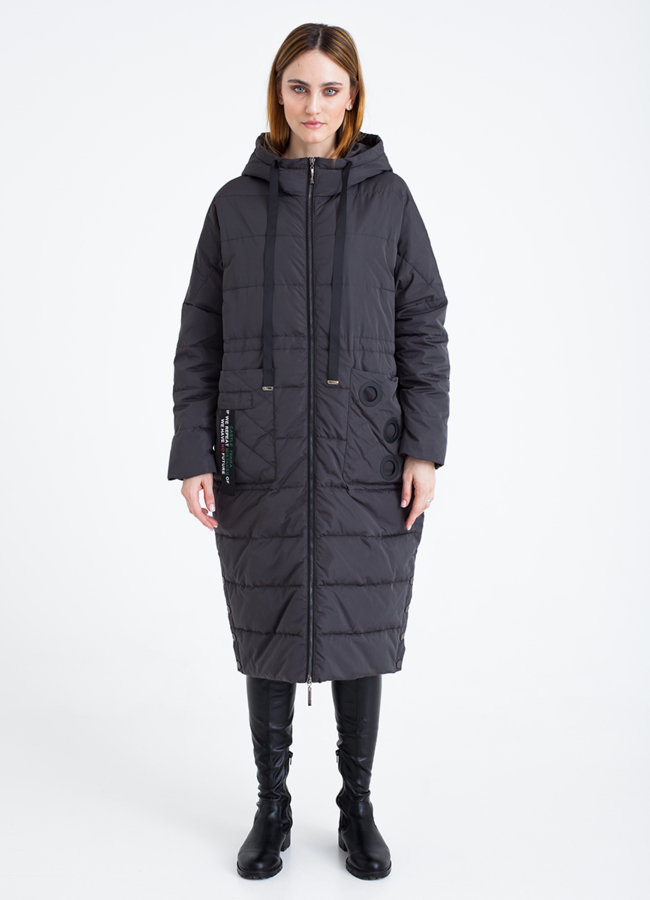 фото Куртка с капюшоном модель № 7529