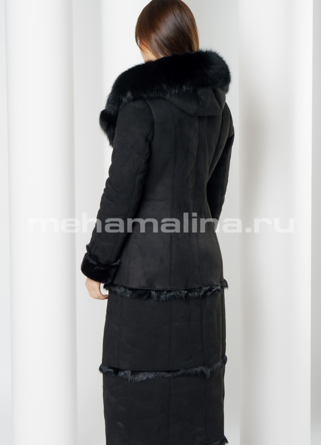 Дубленка эко модель № 17530 в кредит