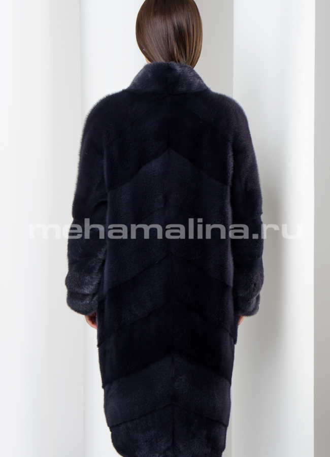 Шуба из норки  модель № S-557 в кредит