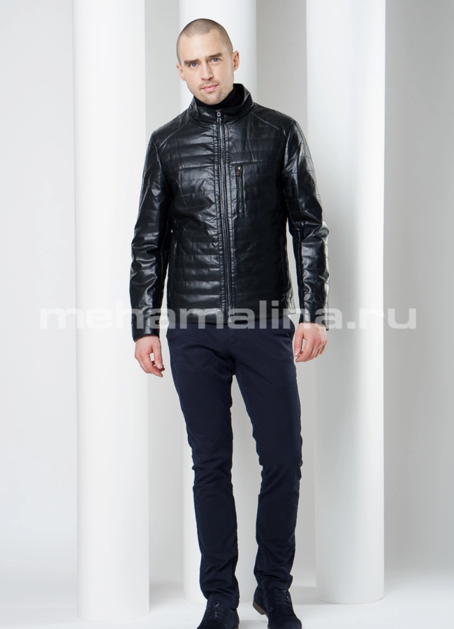 Куртка из эко кожи модель № KP-201 в рассрочку
