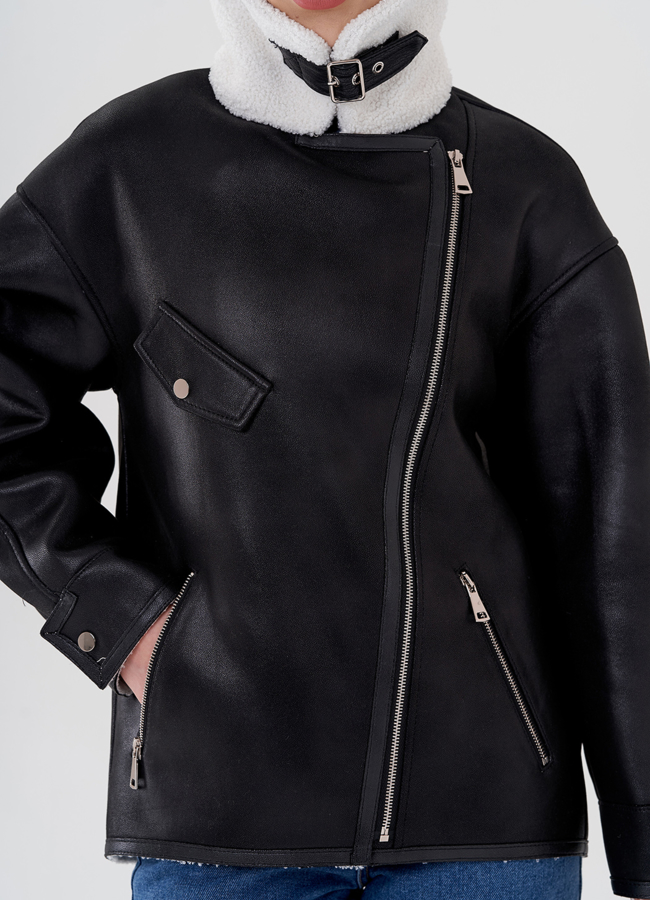 фото Женская дубленка 