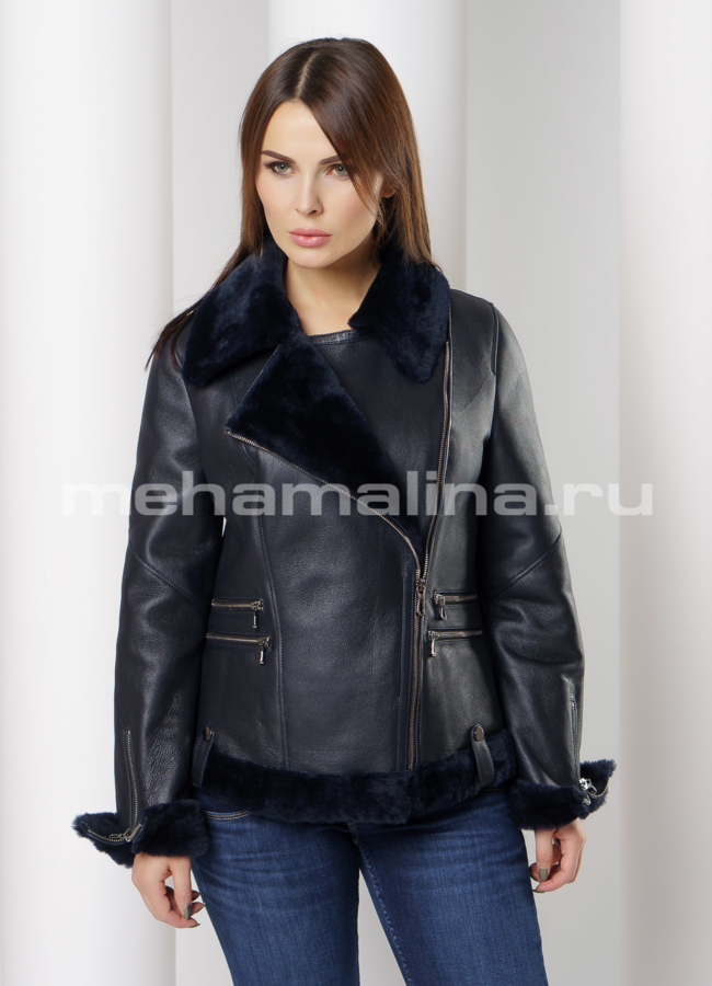 Дубленка OKSA модель № 7407 универмаг малина