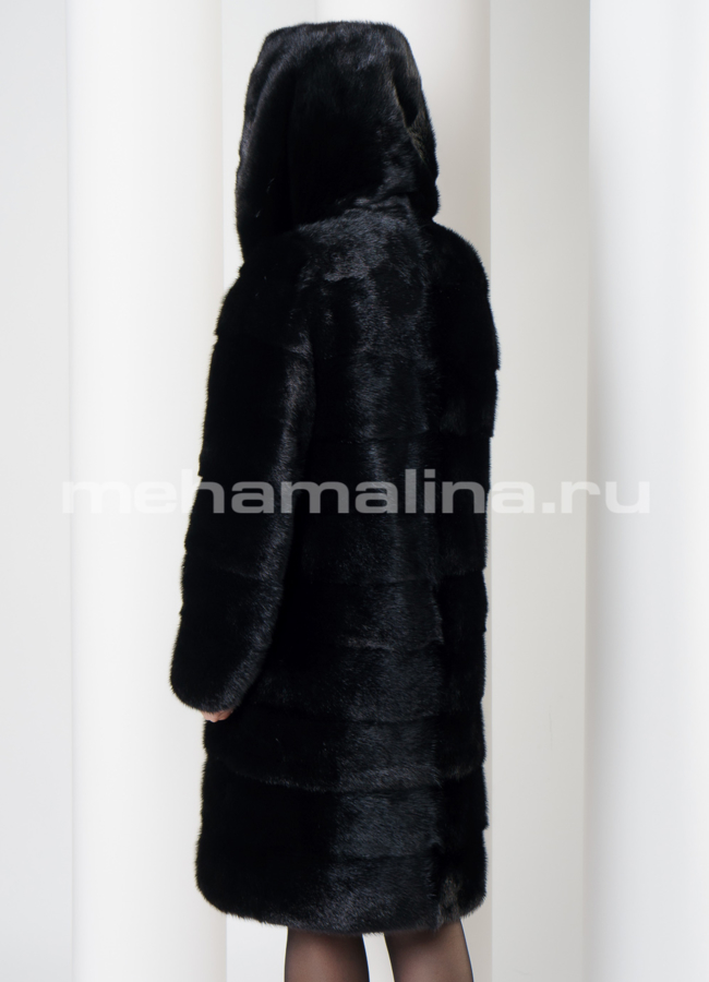 Норковая шуба  модель № S-676 в кредит