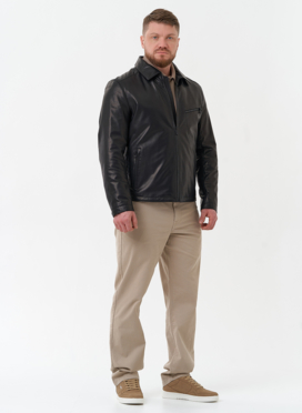 Мужская куртка из натуральной кожи 