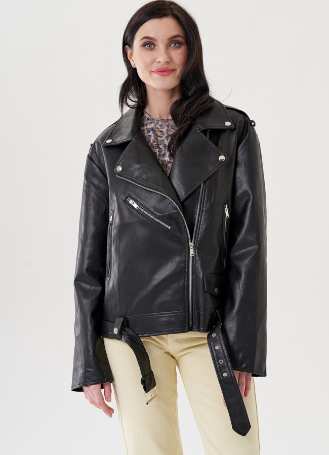 фото Женская куртка косуха из эко кожи  модель № 24452