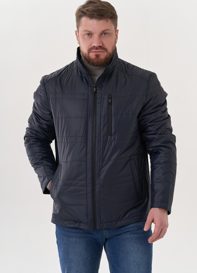 фото Мужская куртка на молнии модель № 25629