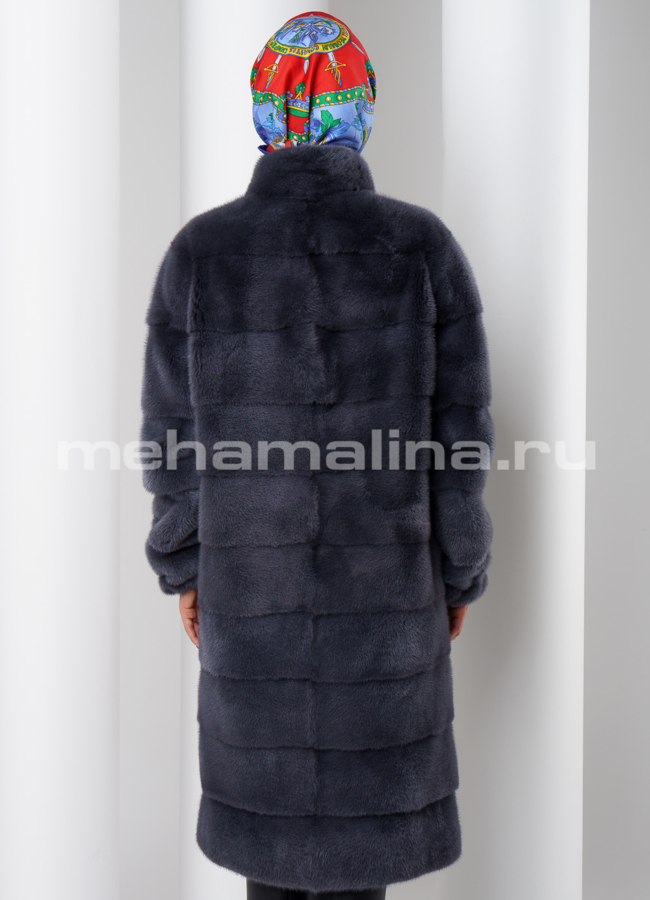 Шуба из скандинавской норки  модель № S-511 в кредит