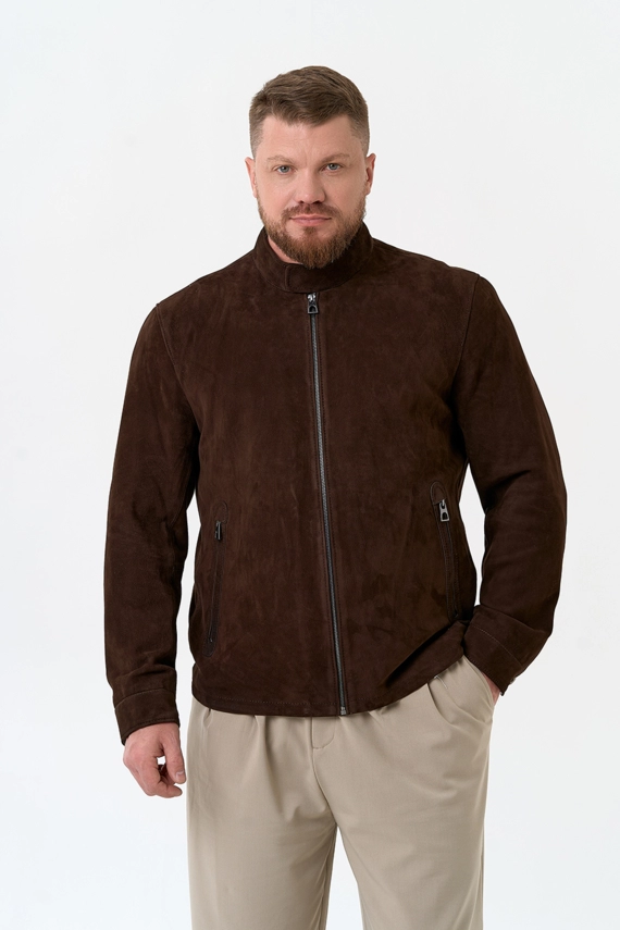 Мужская куртка из натуральной замши