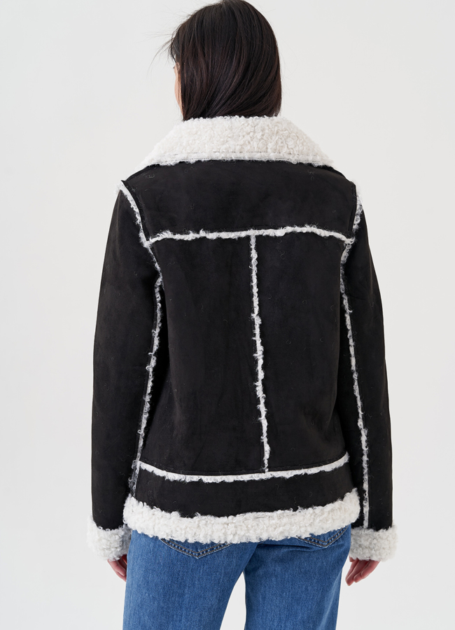 фото Женская эко дубленка 