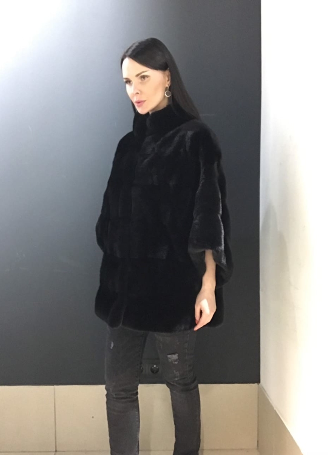 Меховая куртка Ego модель № S-750 универмаг малина