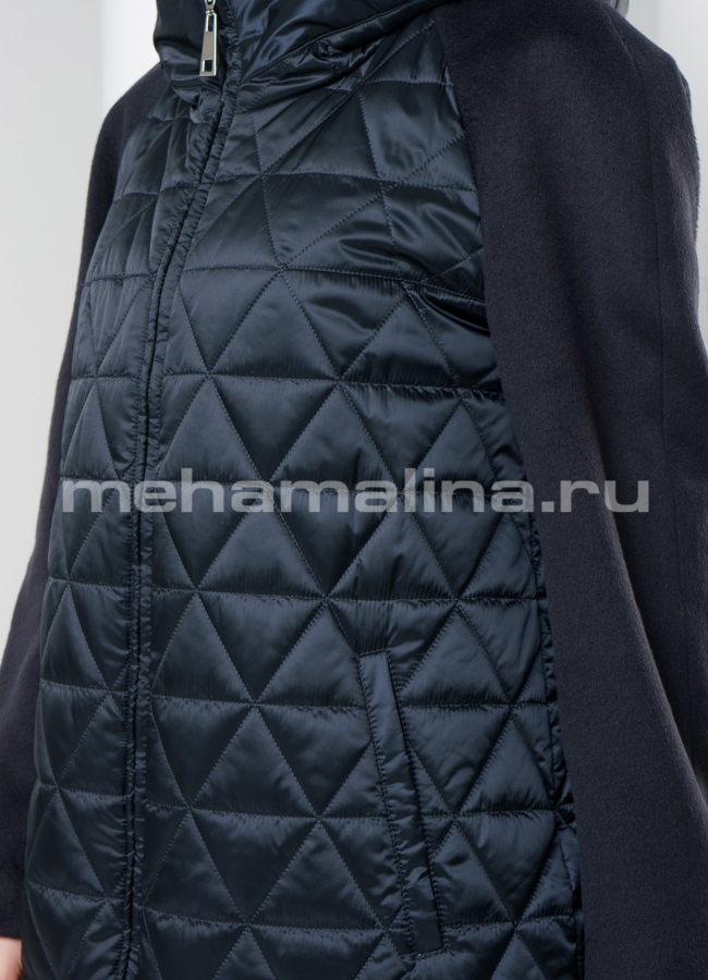 Куртка комбинированная  модель № PK-65 универмаг малина